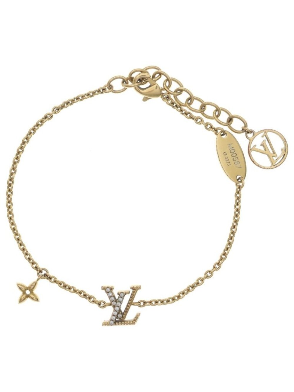Louis Vuitton LV Iconic Chain Bracelet Gold